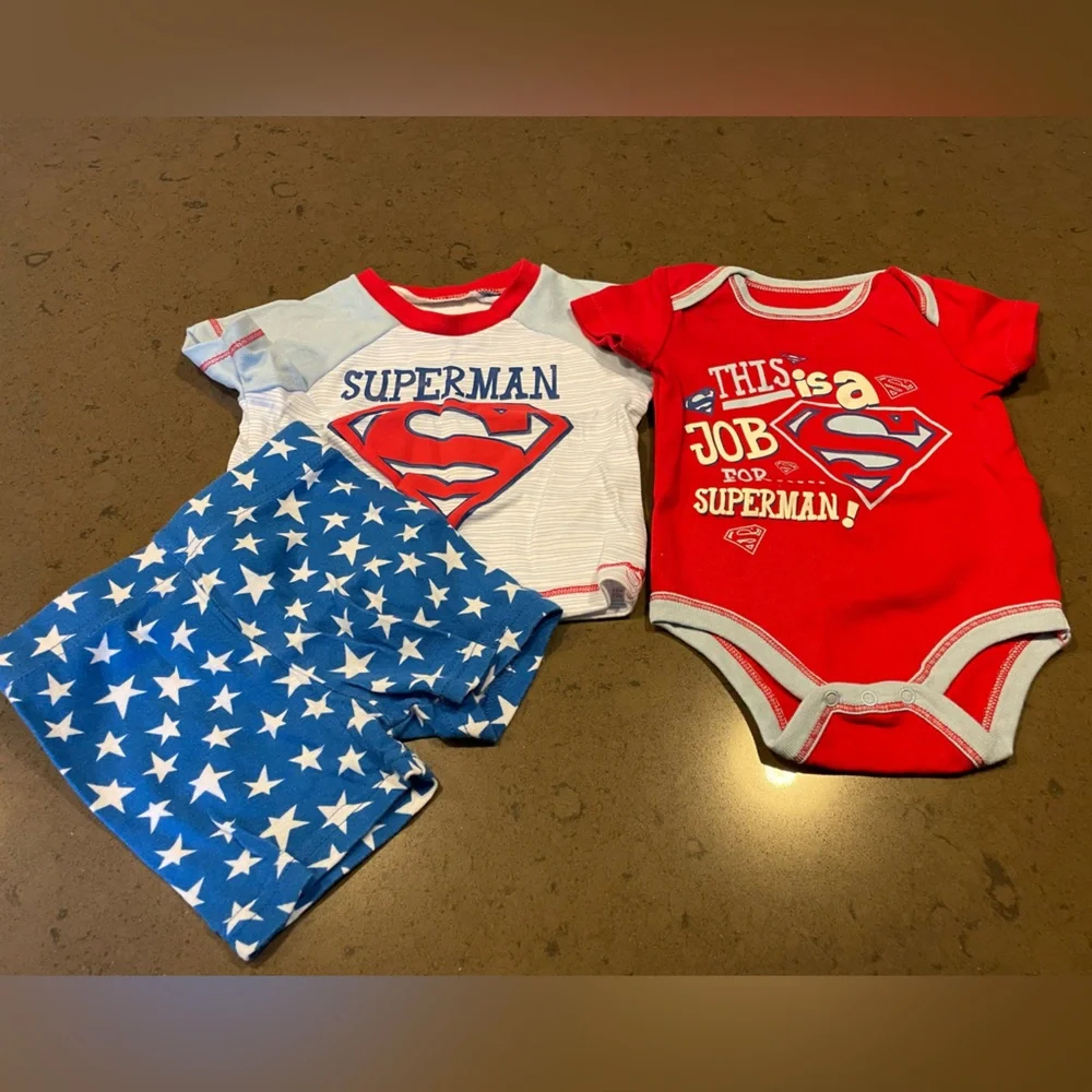Superman Outfit and Onesie